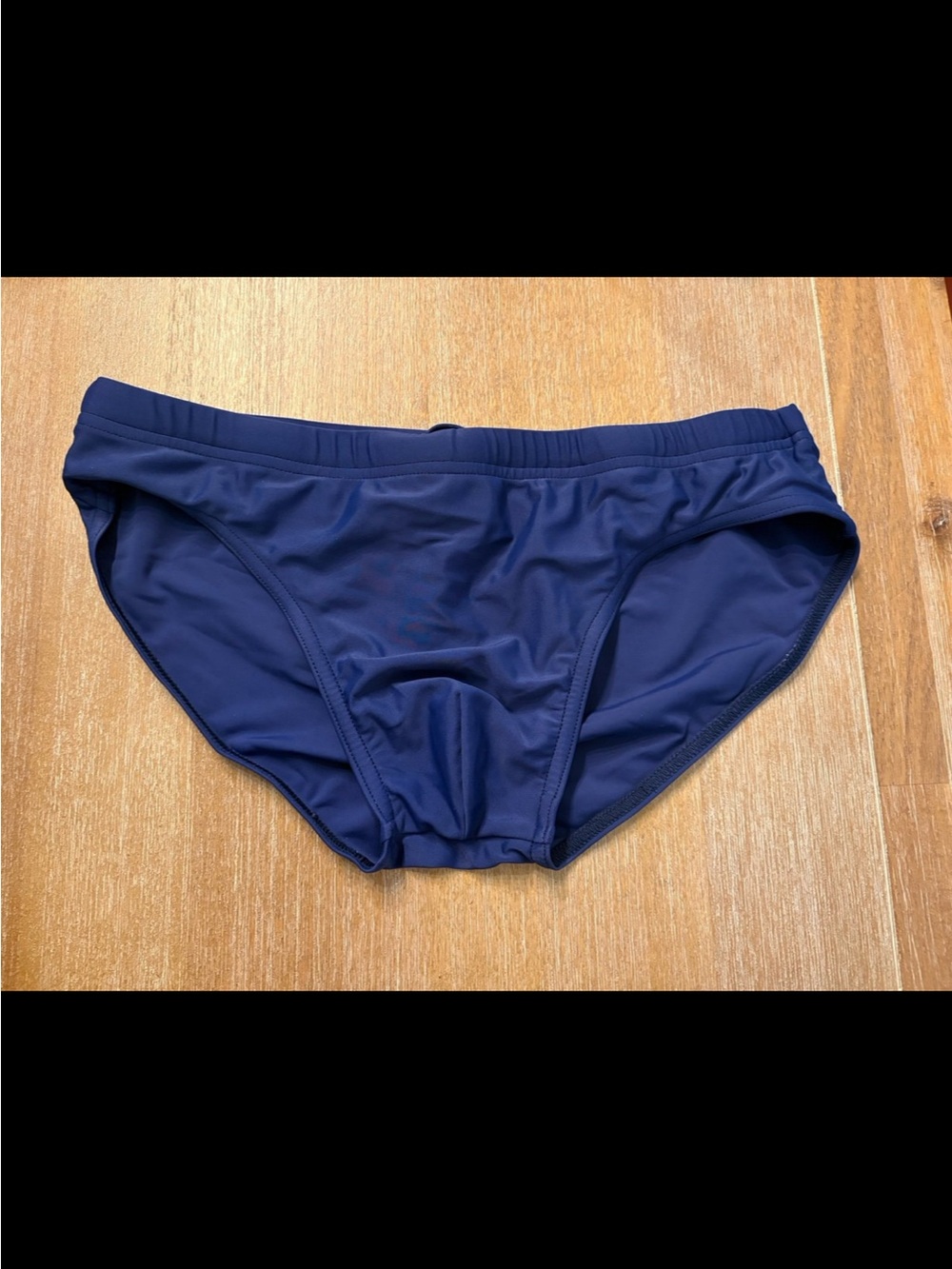 Men's Navy Swim Trunks - Comfortable Quick-Dry Briefs